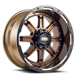 GRID GD09 MATTE BRONZE MACHINED