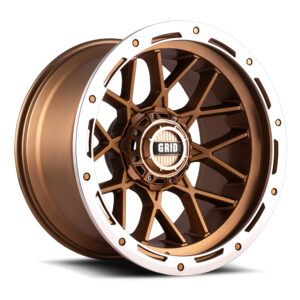 GRID GD09 MATTE BRONZE MACHINED