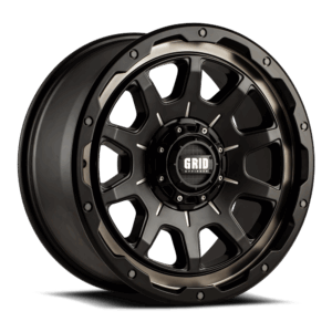 GRID GD14 GLOSS BLACK MILLED