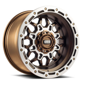 GRID GD09 MATTE BRONZE MACHINED