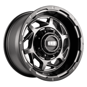 GRID GD14 MATTE ANTHRACITE BLACK LIP