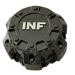 Steel Wheel Cap Gloss Black / Chrome Logo (60mm Long) Steel Wheel Cap Gloss Black / Chrome Logo (60mm Long)