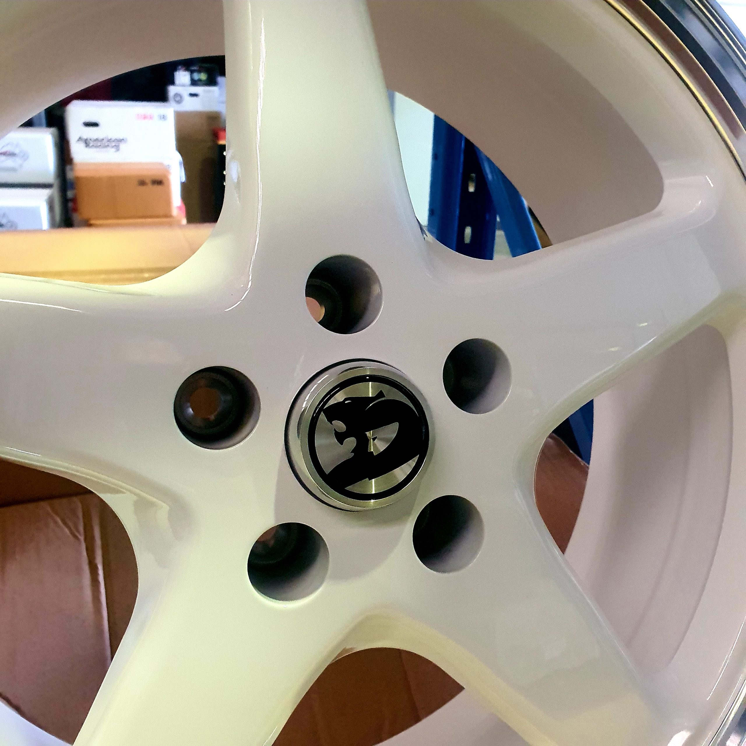 (WALKY WHEEL) LENSO TF1 GLOSS BLACK MIRRORED LIP (WALKY WHEEL) LENSO TF1 GLOSS BLACK MIRRORED LIP