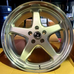 (WALKY WHEEL) LENSO TF1 GLOSS BLACK MIRRORED LIP