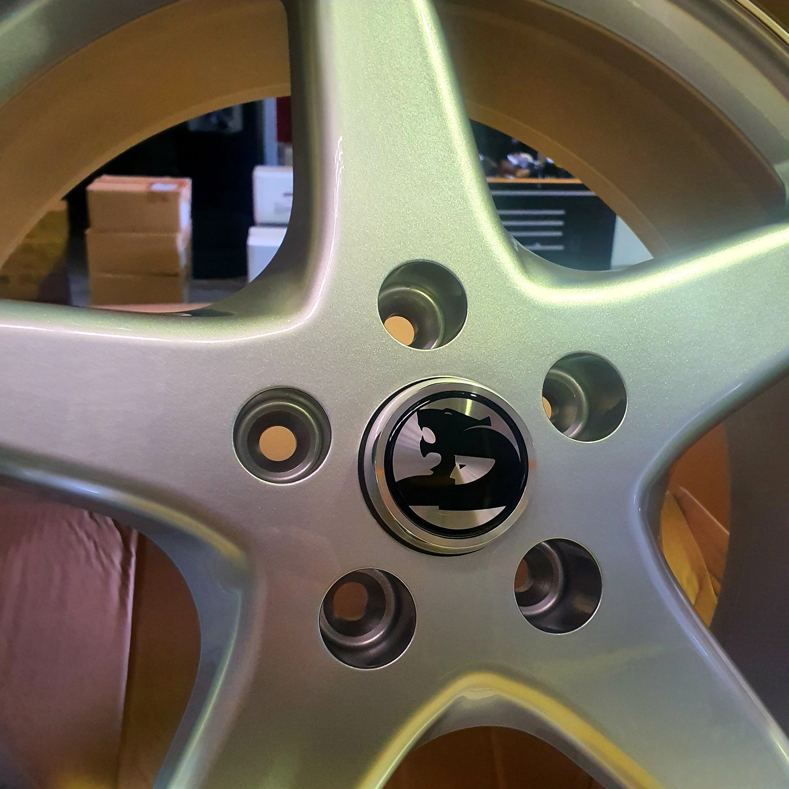 (WALKY WHEEL) LENSO TF1 GLOSS BLACK MIRRORED LIP (WALKY WHEEL) LENSO TF1 GLOSS BLACK MIRRORED LIP