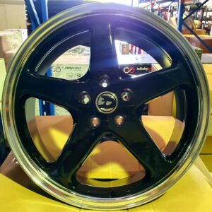 (WALKY WHEEL) LENSO TF1 GLOSS BLACK MIRRORED LIP