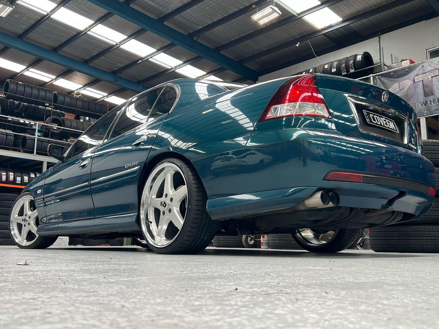 (WALKY WHEEL) LENSO TF1 GLOSS BLACK MIRRORED LIP (WALKY WHEEL) LENSO TF1 GLOSS BLACK MIRRORED LIP