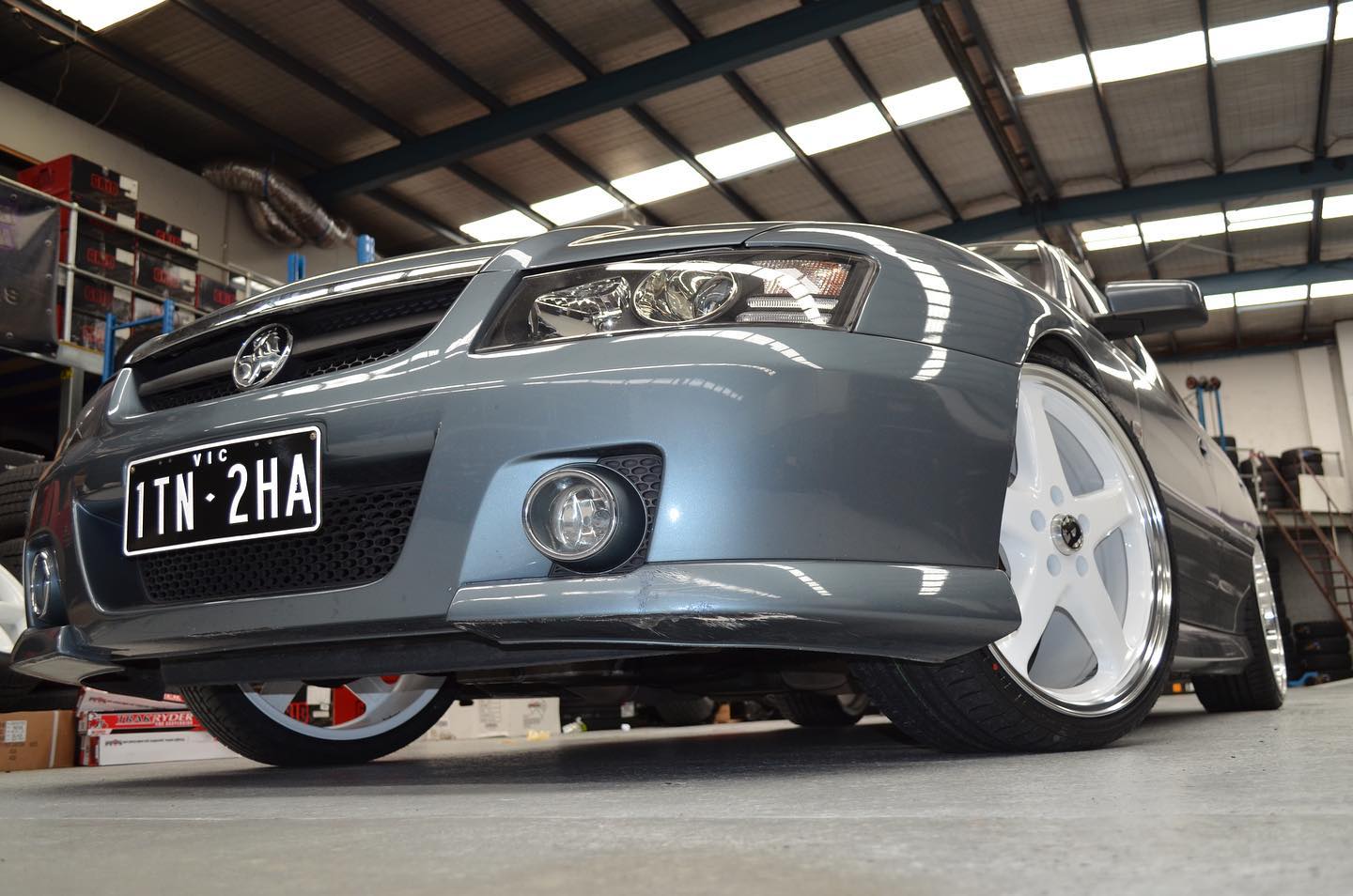 (WALKY WHEEL) LENSO TF1 GLOSS BLACK MIRRORED LIP (WALKY WHEEL) LENSO TF1 GLOSS BLACK MIRRORED LIP