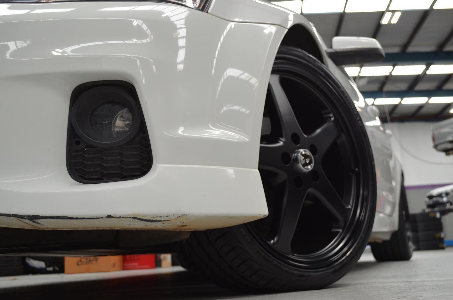 (WALKY WHEEL) LENSO TF1 GLOSS BLACK MIRRORED LIP (WALKY WHEEL) LENSO TF1 GLOSS BLACK MIRRORED LIP