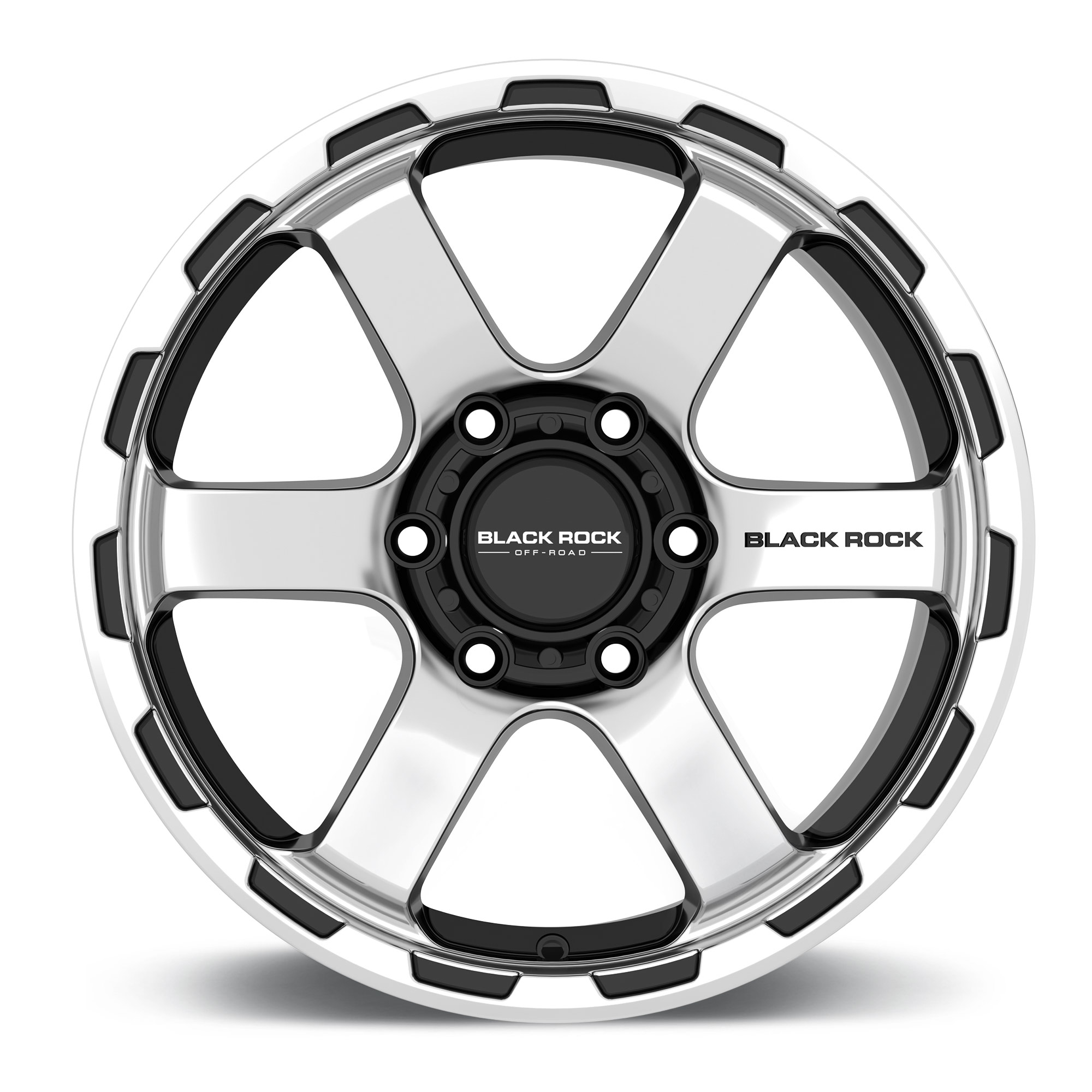 ATOMIC SATIN BLACK MACHINED SPOKE (20X10 6X139.7 -12) ATOMIC SATIN BLACK MACHINED SPOKE (20X10 6X139.7 -12)