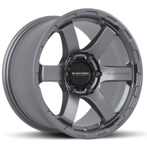 ATOMIC SATIN BLACK MACHINED SPOKE (20X10 6X139.7 -12)