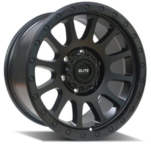 GVM LANDCRUISER WHEEL ELITE OFFROAD PODIUM SATIN BLACK 1450KG - 1500KG