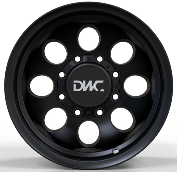 GVM LANDCRUISER WHEEL DWC LEGEND SATIN BLACK 1450KG (16X8 5X150 -12) GVM LANDCRUISER WHEEL DWC LEGEND SATIN BLACK 1450KG (16X8 5X150 -12)