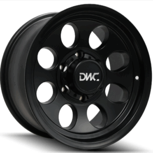 GVM LANDCRUISER WHEEL DWC LEGEND SATIN BLACK 1450KG (16X8 5X150 -12)